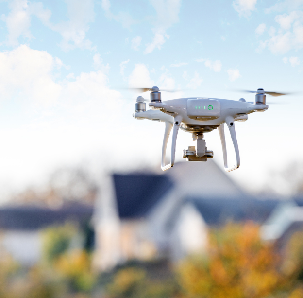 inspection de toiture en drone à Rambouillet dans les Yvelines 78